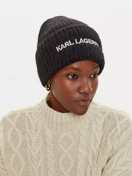 Зимняя шапка KARL LAGERFELD 246W3411, черный