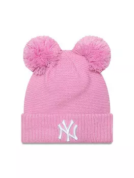 Зимняя шапка New Era Child Double Pom Se 60565308, розовый