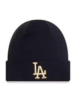 Зимняя шапка New Era METALLIC BEANIE, черный