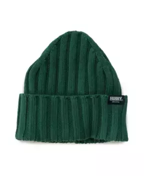 Зимняя шапка с логотипом из хлопка Husky Original, зеленый