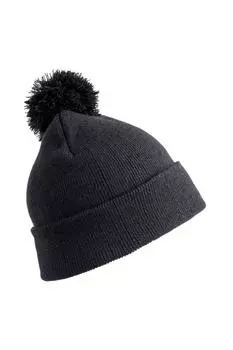 Зимняя шапка с помпоном Essentials Result, черный