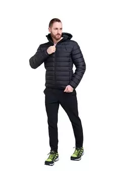 Зимняя стеганая куртка Liam Cygnus, черный