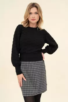 Зимняя юбка Budmil, черно-белый