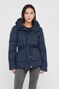 Зимняя утепленная куртка Sue со стеганым эффектом Jdy, синий