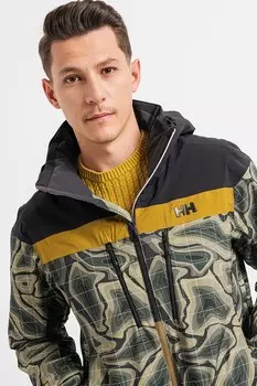 Зимняя водонепроницаемая куртка Omega Helly Hansen, черный