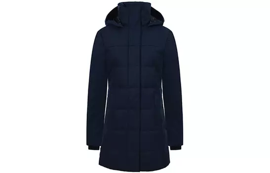 Зимняя женская куртка-пуховик цвета морской волны Canada Goose, Marine Blue