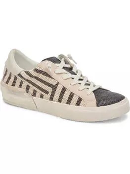 Zina Patch женские повседневные и модные кроссовки Dolce Vita, цвет black/beige woven