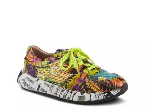 Зинги Кроссовки L'Artiste, Yellow Multicolor