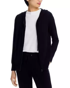 Зип-худи - эксклюзив C by Bloomingdale's Cashmere, черный
