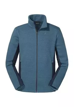 ЗипИн! Куртка флисовая Оберау, влагоотводящая, утепляющая, мужская Schoffel, цвет Navy Blazer