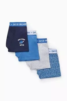 Zippy Детские боксеры (4 шт.), синий