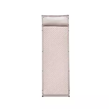 Ziyouke автоматический надувной матрас, надувной матрас, уличная палатка, спальный коврик, модель с одной волновой точкой [утолщенный кремовый]