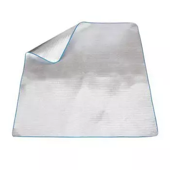 Ziyouke походный алюминиевый пленочный влагостойкий коврик для пикника, портативный водонепроницаемый коврик для сна, тканевая палатка для дома 2,4 м