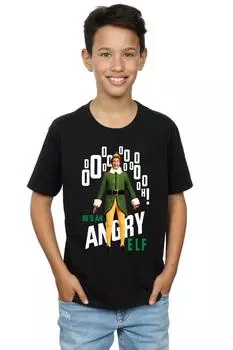 Злая футболка Elf, черный