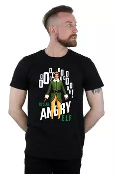Злая футболка Elf, черный