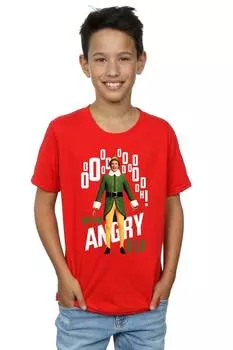 Злая футболка Elf, красный