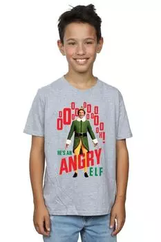 Злая футболка Elf, серый