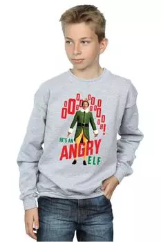 Злая толстовка Elf, серый