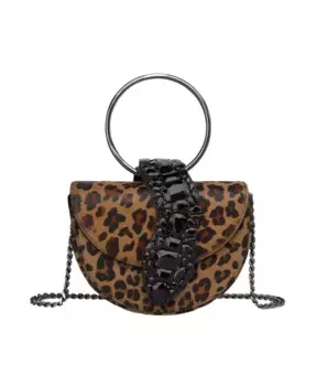 Змеиная сумочка Alma En Pena, коричневый