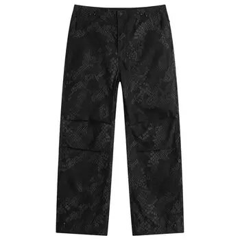 Змеиный камуфляж свободные сноубордические брюки Snopants Maharishi, цвет subdued night