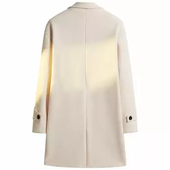 ZMOH Пальто унисекс, Бежевый