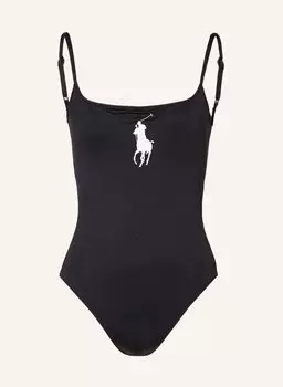 Значки логотипа купальника Polo Ralph Lauren, черный