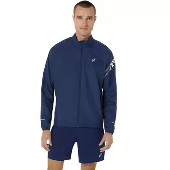 Значок беговой куртки Asics, синий