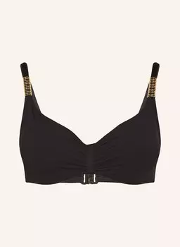 Значок бикини-топа на косточках Chantelle, черный