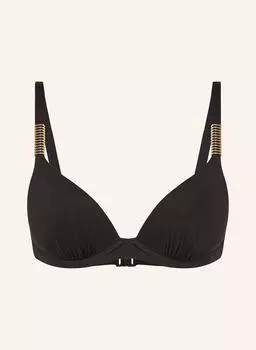 Значок бикини-топа на косточках Chantelle, черный