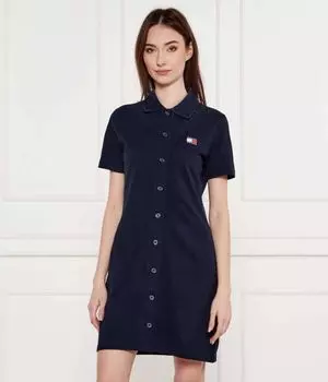 Значок на платье Tommy Jeans, синий