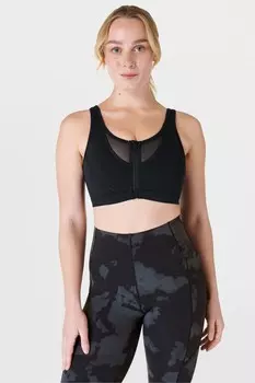 Значок силы спортивного бюстгальтера Sweaty Betty, черный