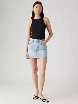 Значок юбка Levi's, цвет Front And Center - Light Wash