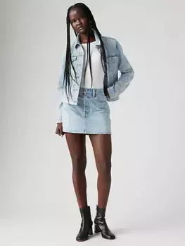 Значок юбка Levi's, цвет Good As Silver - Light Wash