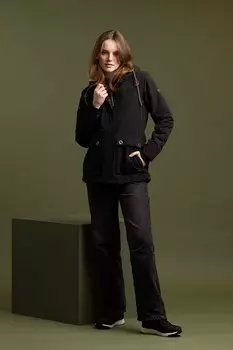 Знаковый дождевик куртка Trespass, черный