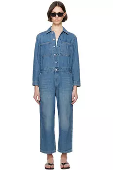 Знаковый комбинезон из льна и денима Levi'S, мультиколор