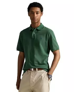 Знаковый поло с сетчатой тканью Polo Ralph Lauren, зеленый