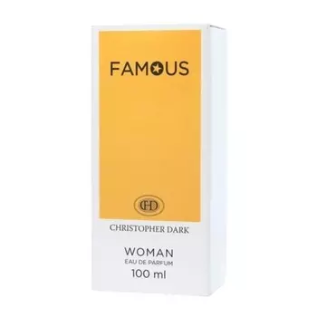 Знаменитая парфюмированная вода для женщин 100 мл, Christopher Dark