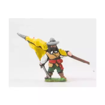 Знаменосцы в шляпах, Renaissance Miniatures - English Civil War & 30 Years War (15mm) (Essex Miniatures)