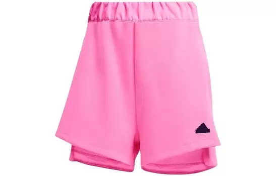 ZNE Повседневные шорты женские розовые Adidas