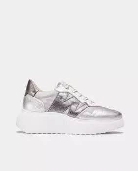 Znit серебристые женские кроссовки Wonders, белый