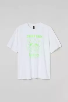 Зодиак футболка H&amp;M, белый/рак