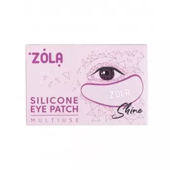 Zola, Силиконовые патчи для глаз, розовые, 1 пара