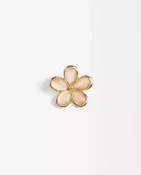 Золотая булавка в форме цветка Parfois, золотой