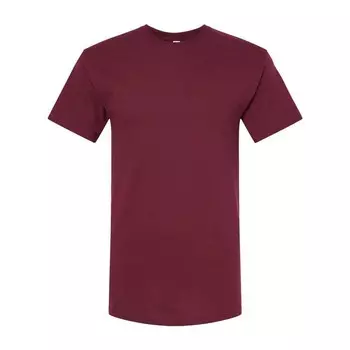 Золотая футболка M&o Soft Touch M&O, цвет Maroon