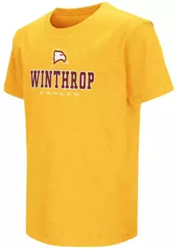 Золотая футболка Winthrop Eagles Colosseum Youth