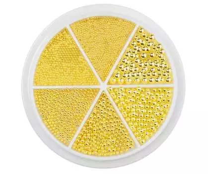 Золотая икра, украшение ногтей, 6в1, Clavier