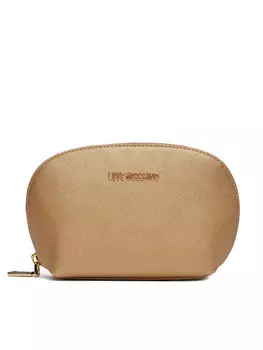 Золотая косметичка Love Moschino, желтый