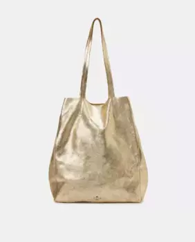 Золотая кожаная покупательница Green Coast, золотой