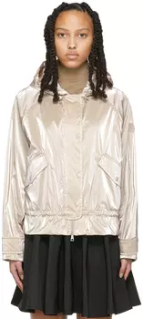 Золотая куртка Тия Moncler