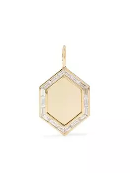 Золотая подвеска с бриллиантами Lizzie Mandler Fine Jewelry, золотой